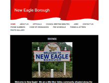Tablet Screenshot of neweagleboro.org